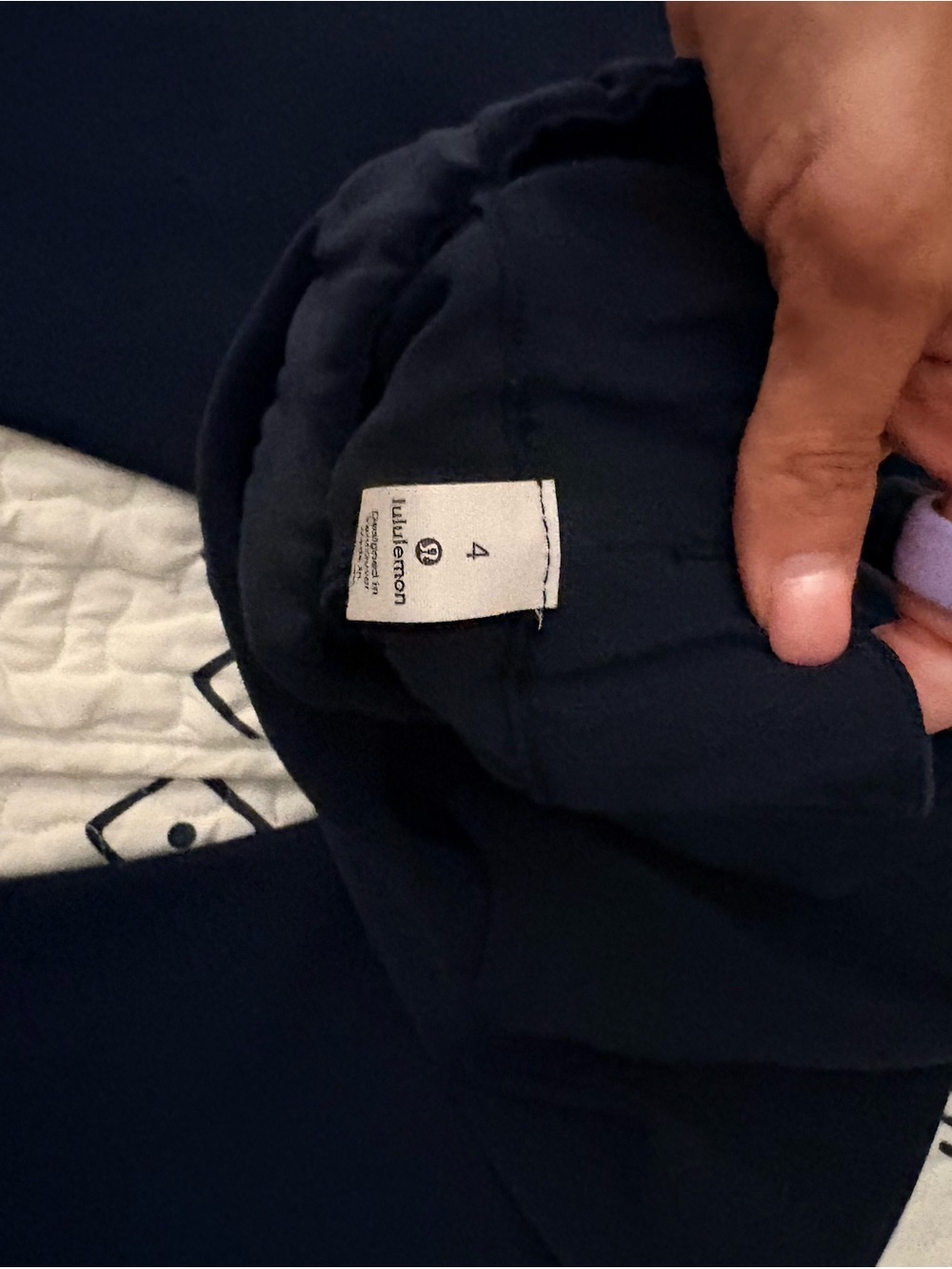 Classic navy blue Drawstring - Picture 4 of 4
